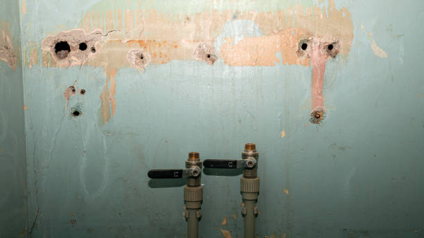 Water damage restoration process in Gibbon, NE